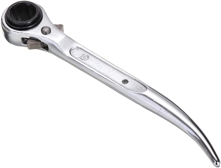 Skafold üçün Cırcır Açar, FORCI, UASKA19Q, quyruqlu, 19-21 mm